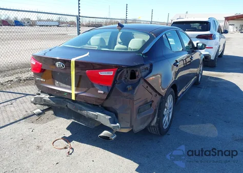 2014 Kia Optima Lx z USA, uszkodzony, nr VIN 5XXGM4A77EG320573